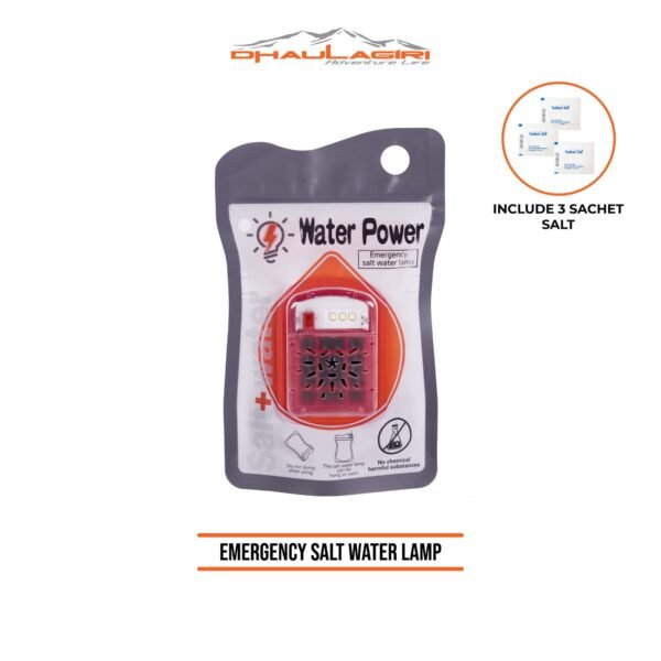 EMERGENCY SALT WATER LAMP