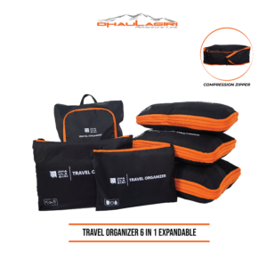 TRAVEL ORGANIZER 6IN1 EXPANDABLE