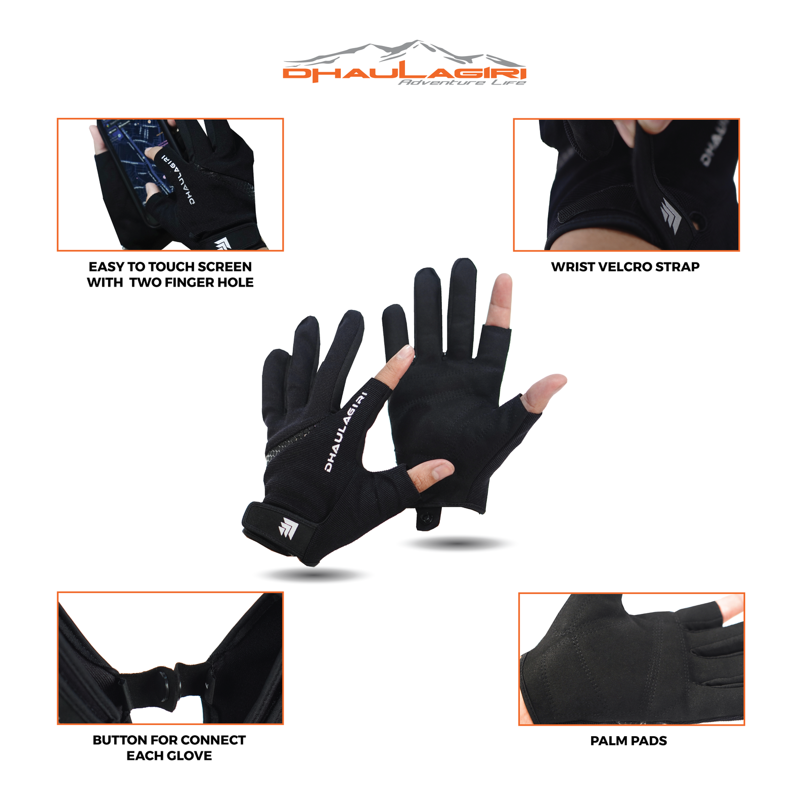 FULL FINGER GLOVE FF02 - Gambar 3