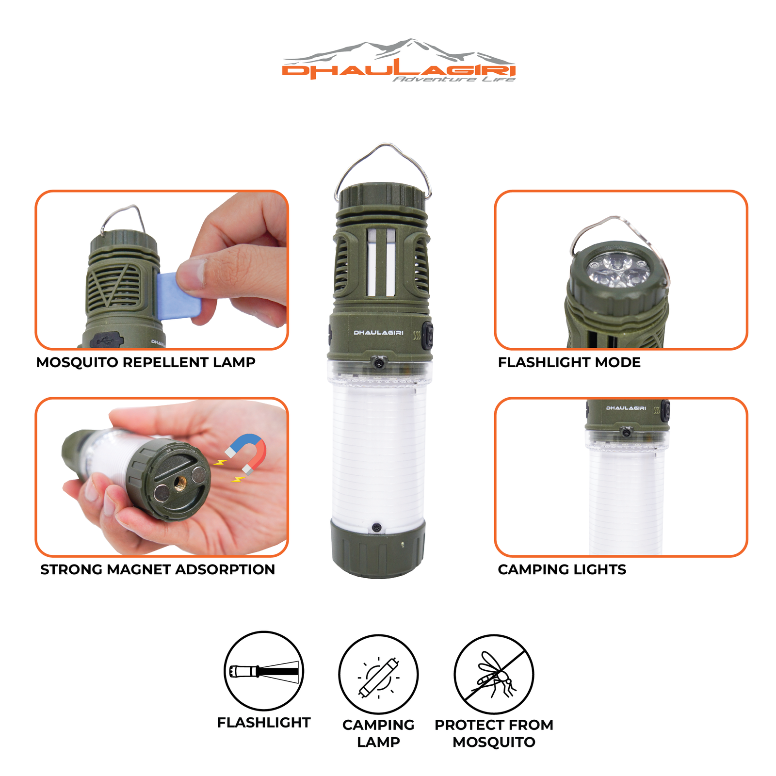 ANTI MOSQUITO TRIPOD LAMP W8122 - Image 6