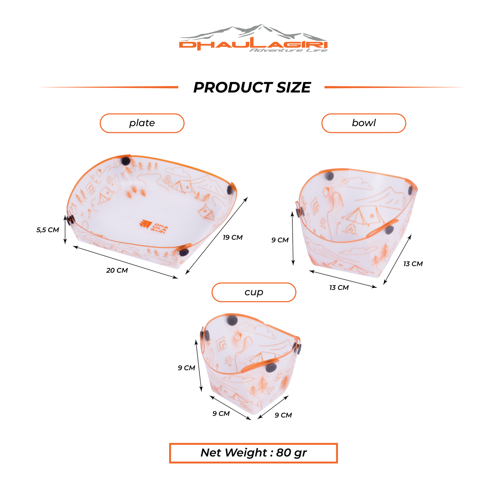 FOLDABLE TRAVEL MEAL KIT 3 IN 1 - Image 2
