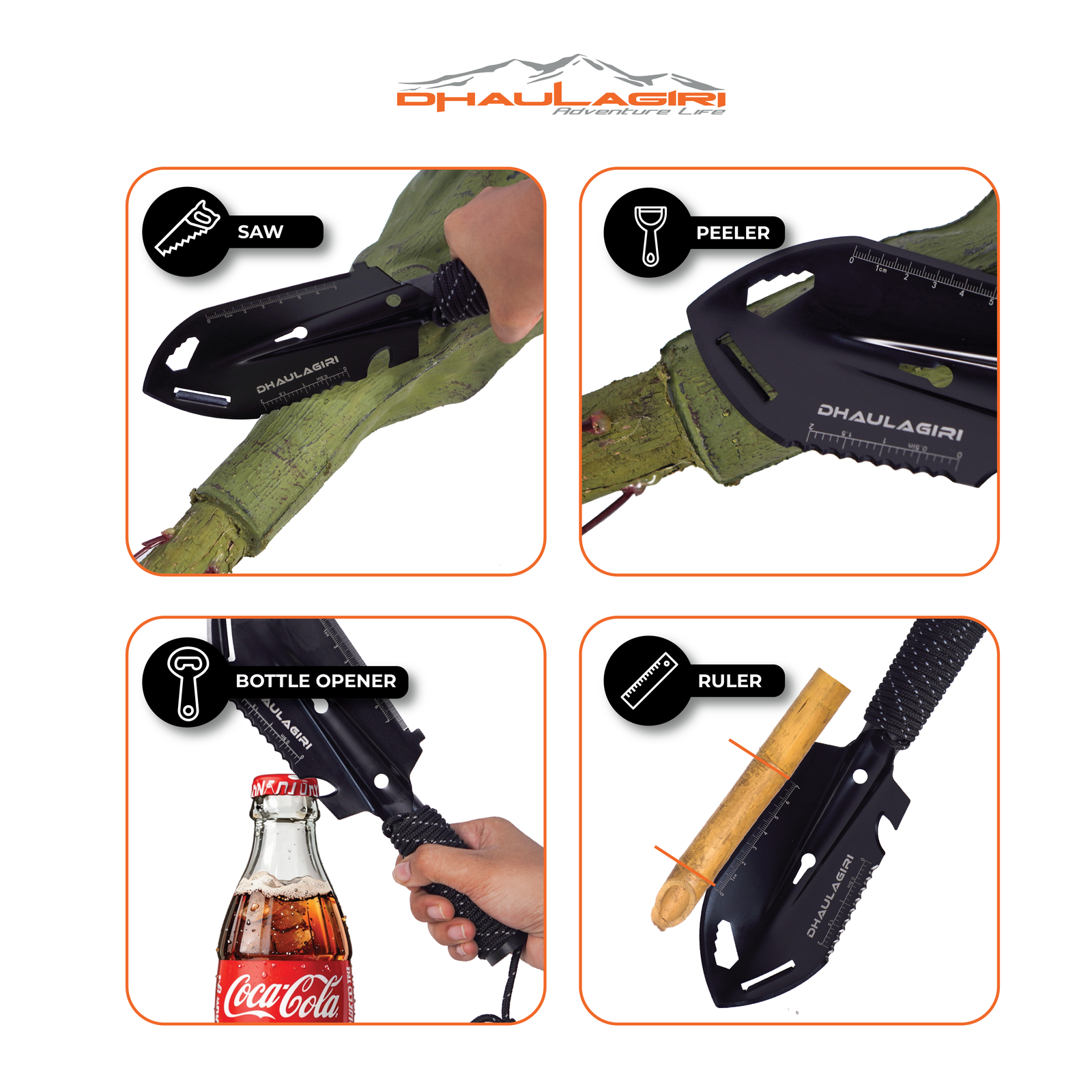 9 IN 1 MULTIFUNCTION SHOVEL 800 - Image 4