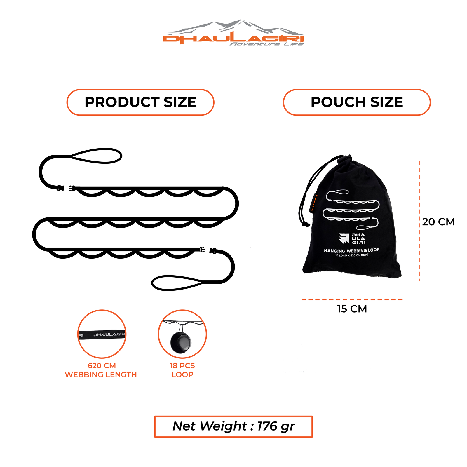 MULTIFUNCTION HANGING LOOP - Gambar 2