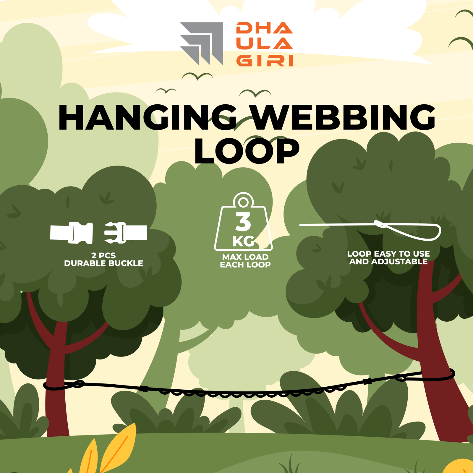 MULTIFUNCTION HANGING LOOP - Gambar 4