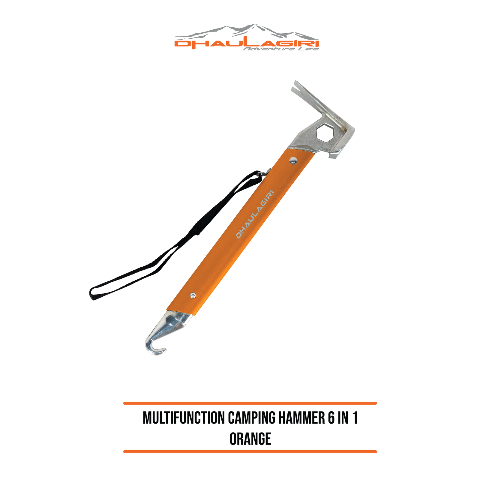 MULTIFUNCTION CAMPING HAMMER 6 IN 1 - Image 2