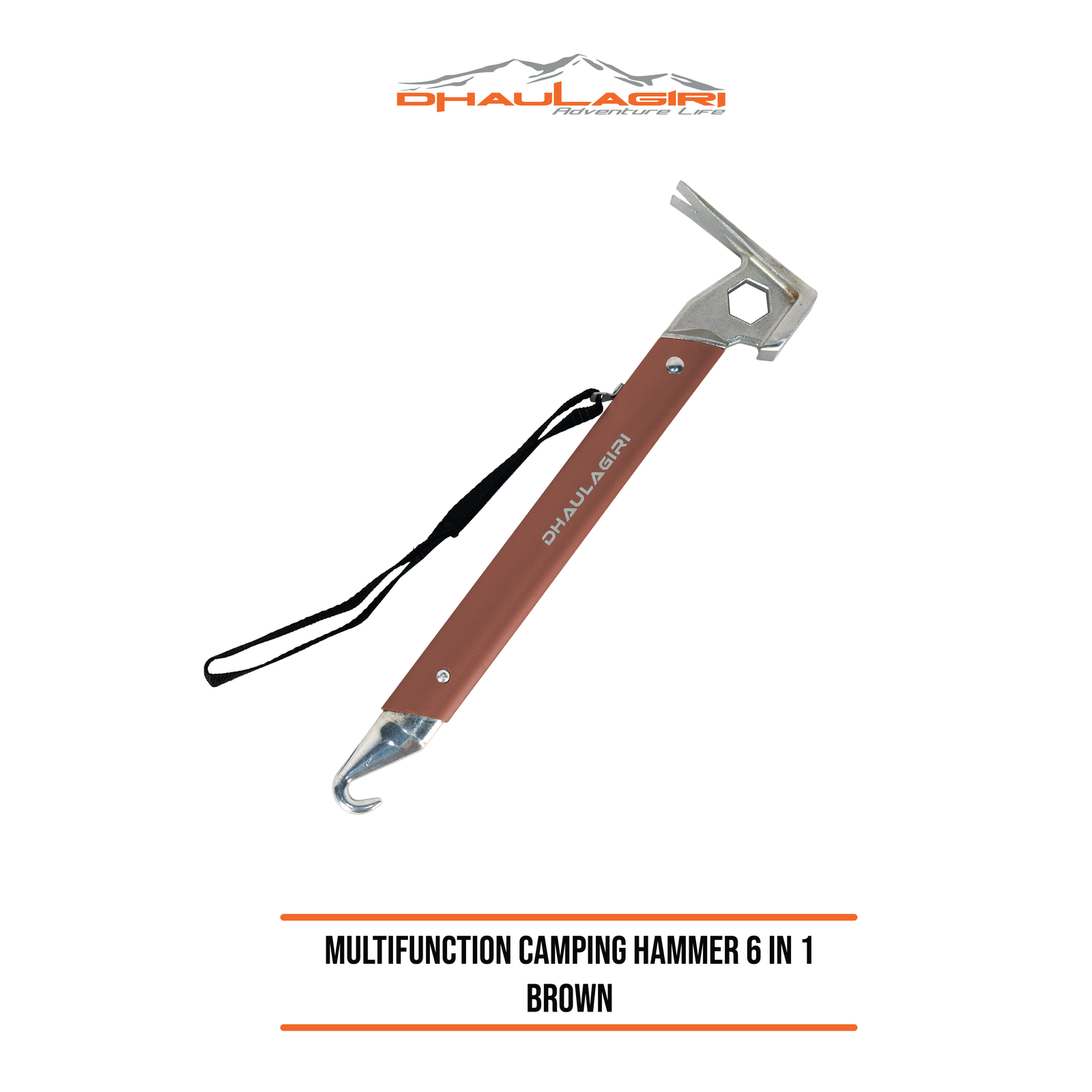 MULTIFUNCTION CAMPING HAMMER 6 IN 1 - Image 3