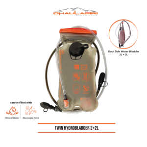 TWIN HYDRATION BLADDER 2+2L