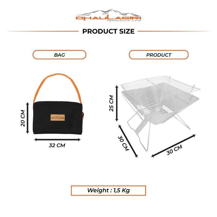 FOLDING CAMPFIRE GRILL - Image 2