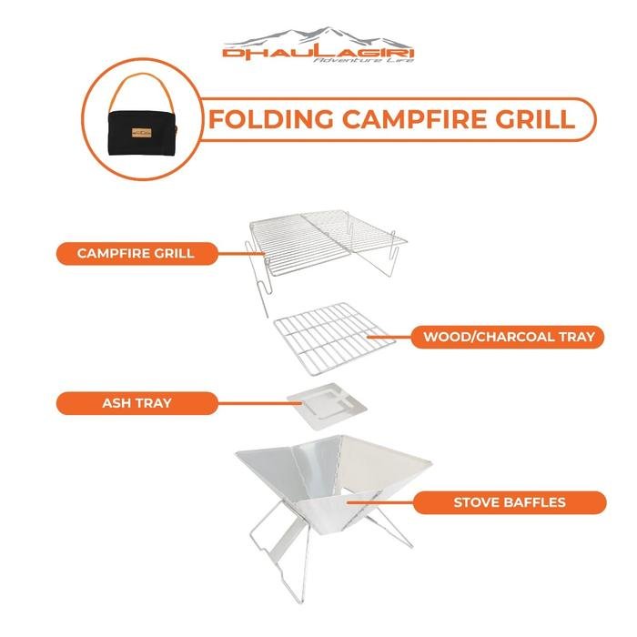 FOLDING CAMPFIRE GRILL - Image 4