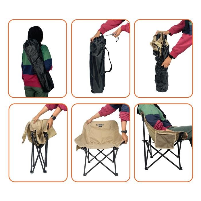 YOUNKER CAMPING FOLDING CHAIR QQ - Image 8