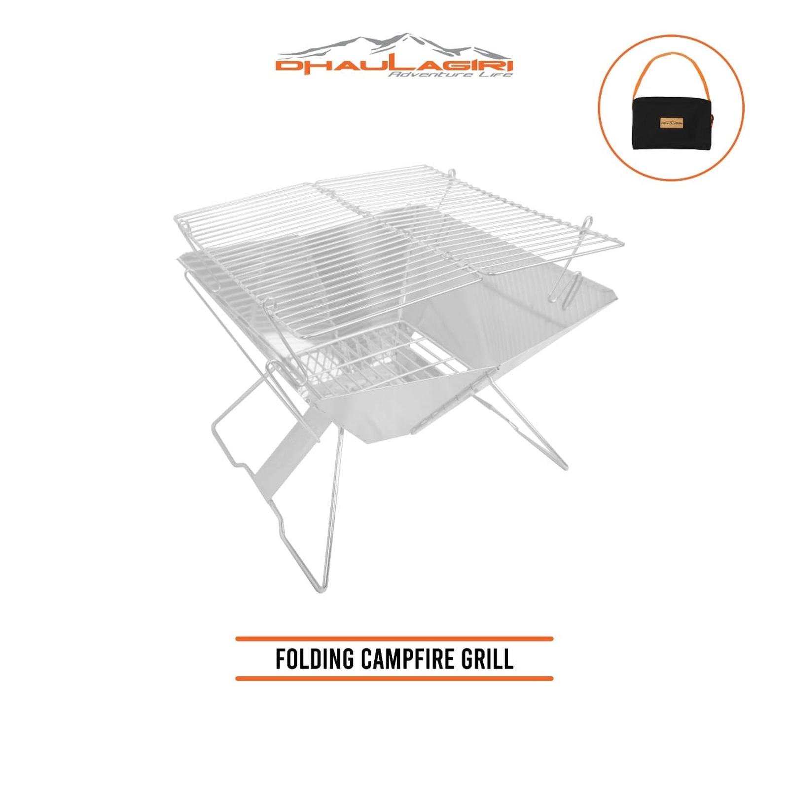FOLDING CAMPFIRE GRILL