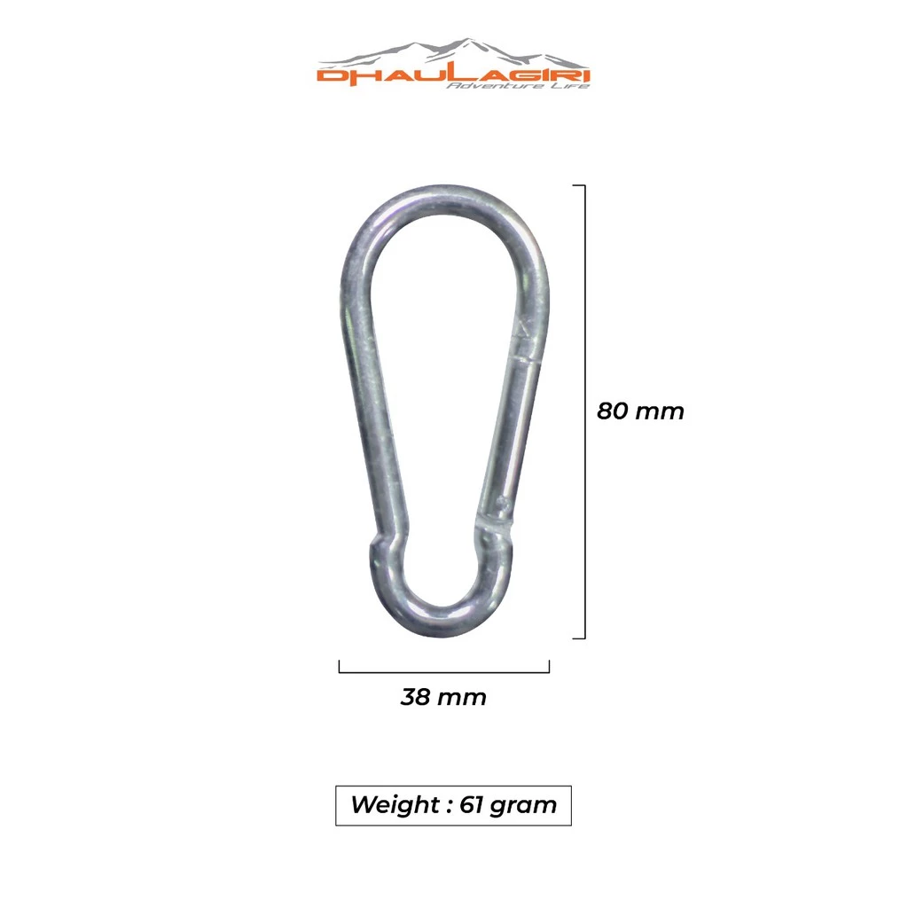 CARABINER HAMMOCK 9007 (8CM) - Gambar 3