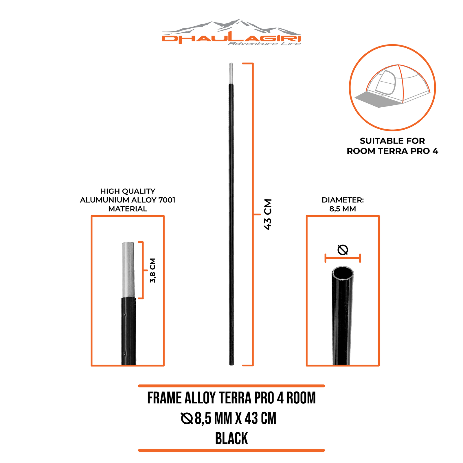 FRAME ALLOY TERRA PRO 4
