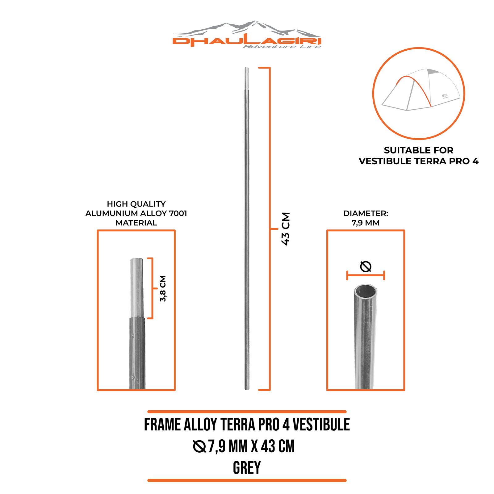 FRAME ALLOY TERRA PRO 4 - Gambar 4