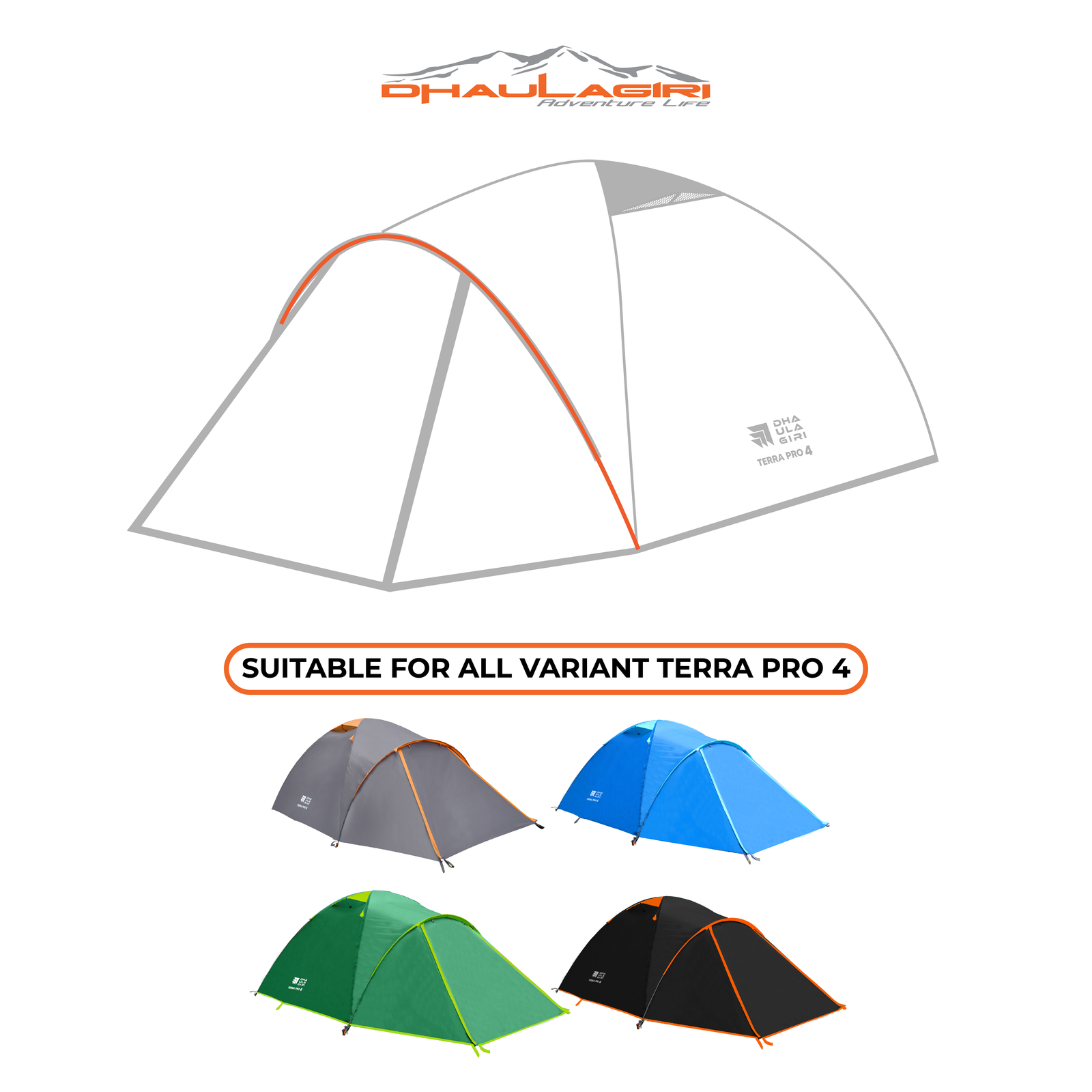 FRAME ALLOY TERRA PRO 4 - Gambar 3