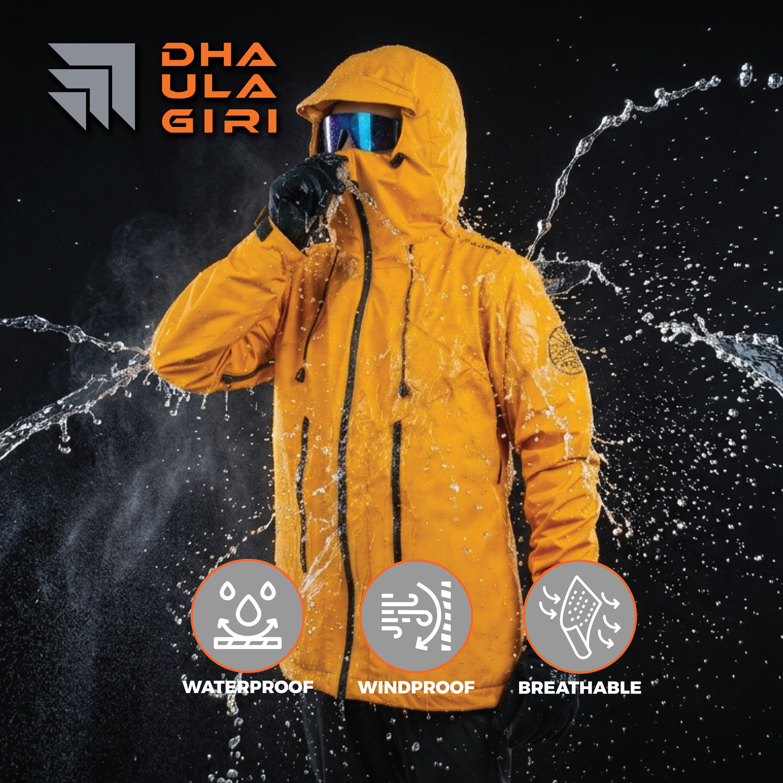 SVARA WATERPROOF JACKET - Gambar 9