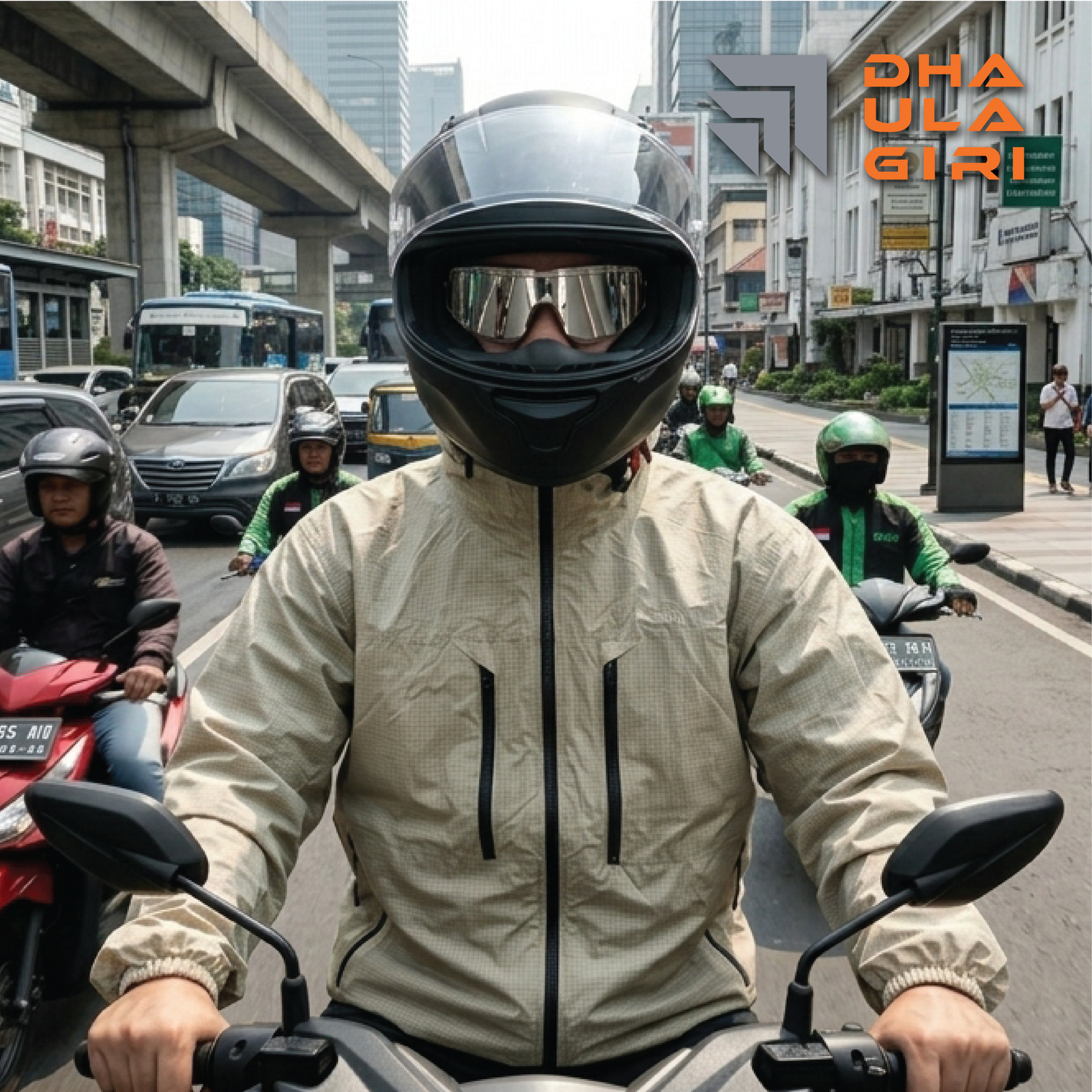 PAVANA WINDBREAKER JACKET - Gambar 10